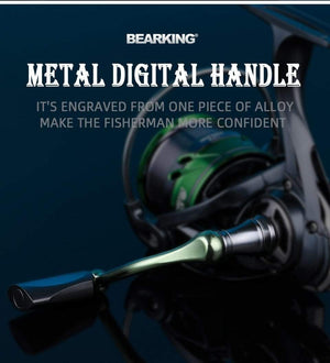 Planet Gates HJ series 7BB Stainless steel bearing 6.2:1 Fishing Reel  Drag System 17lbs Max Power Spinning Wheel Fishing Coil