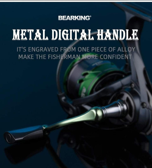 Planet Gates HJ series 7BB Stainless steel bearing 6.2:1 Fishing Reel  Drag System 17lbs Max Power Spinning Wheel Fishing Coil