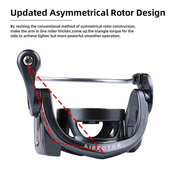 Planet Gates HJ series 7BB Stainless steel bearing 6.2:1 Fishing Reel  Drag System 17lbs Max Power Spinning Wheel Fishing Coil