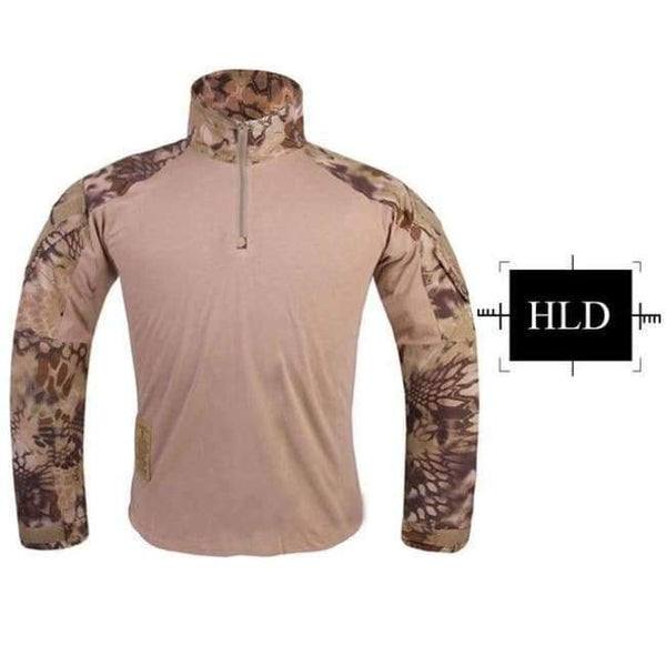 Planet Gates HLD / S Multicam Combat Shirt Hunting Clothes G3 BDU Airsoft Tactical emerson Army Military Wargame Multicam Black Shirt