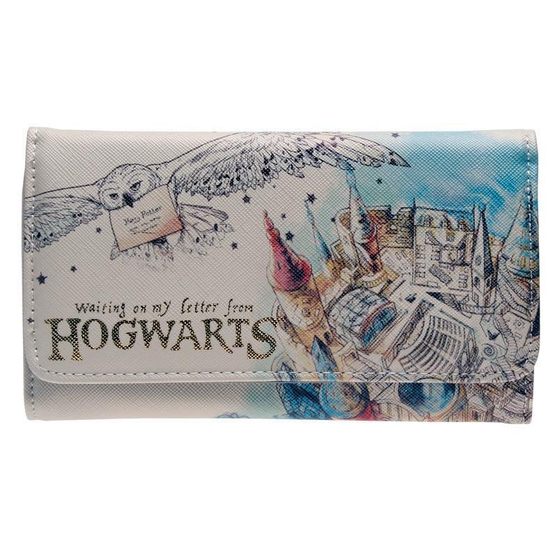 Planet Gates HOGWARTS WATERCOLOR WALLET WOMEN PURSE DFT-6028