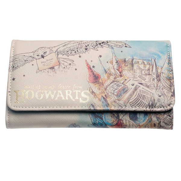 Planet Gates HOGWARTS WATERCOLOR WALLET WOMEN PURSE DFT-6028