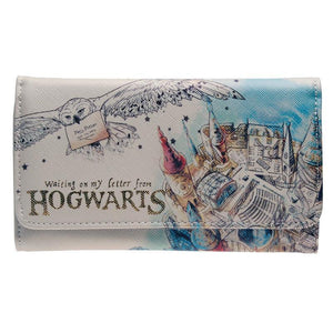 Planet Gates HOGWARTS WATERCOLOR WALLET WOMEN PURSE DFT-6028