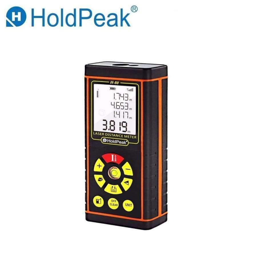 Planet Gates HoldPEAK HP-80 80M Laser Rangefinder Digital Laser Distance Meter battery-powered laser range finder tape distance measurer