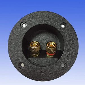 Home Car Terminal Block Accessories Cup Connector Binding Post Recessed Connector Speaker Junction Case DIY Round Plate Audio