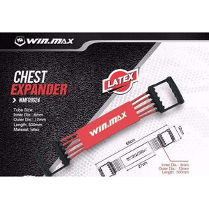 Planet Gates Home Gym Fitness Equipment 5 Removable Latex Tube Multi-function Chest  Expander Hand Gripper Exercise Resistance Bands