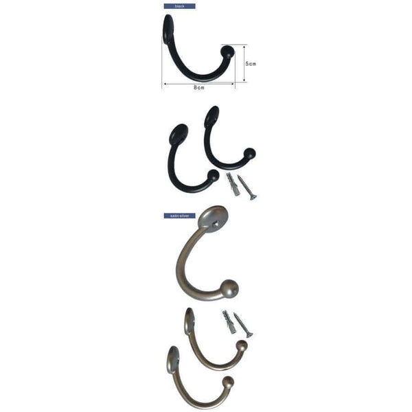 Planet Gates Home Hardware Curtain Tie back Bending Hook