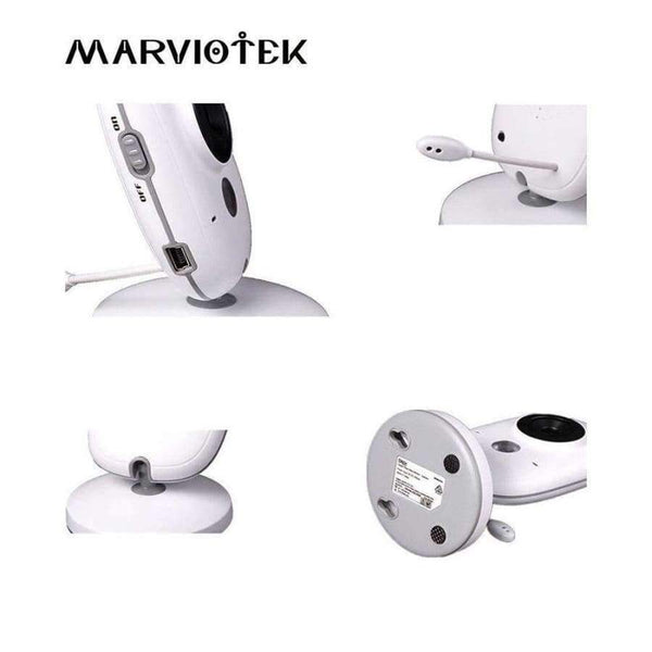 Planet Gates Home Security 3.2 inch Baby Monitor High Resolution Baby Nanny Security Camera Wireless Night Vision Temperature Monitoring