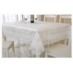 Planet Gates Home Textiles Hot Sale Elegant Lace Tablecloths Peacock Jacquard Wedding Table Linen Cloth Covers Decoration Towels