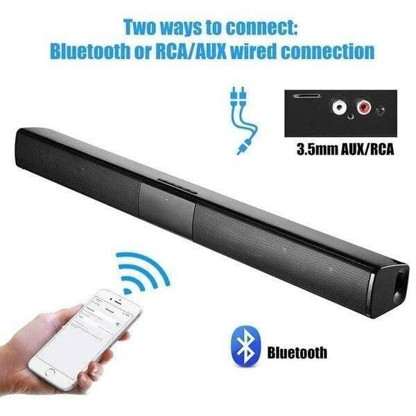 Planet Gates Home Theater HIFI Portable Wireless Bluetooth Speakers Column Stereo Bass Sound Bar FM Radio USB Subwoofer For Computer TV Phone