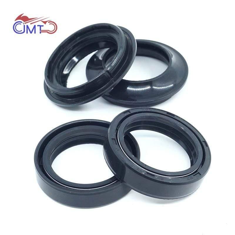 Planet Gates Honda PC800 Pacific Coast 1995-1998 VTR1000F Superhawk 1998-2005 CB1100SA 2014-2015 Front Fork Oil Seals Dust Wiper Kit Set