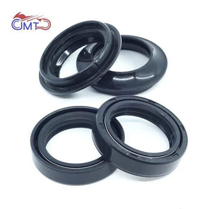 Planet Gates Honda PC800 Pacific Coast 1995-1998 VTR1000F Superhawk 1998-2005 CB1100SA 2014-2015 Front Fork Oil Seals Dust Wiper Kit Set