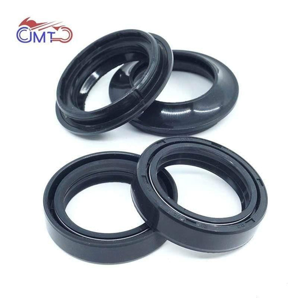 Planet Gates Honda PC800 Pacific Coast 1995-1998 VTR1000F Superhawk 1998-2005 CB1100SA 2014-2015 Front Fork Oil Seals Dust Wiper Kit Set