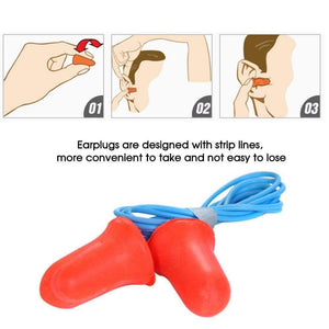 Honeywell 10 Pairs Ear Plugs High-quality Foam Anti Noise Ear Plugs Ear Protectors Soundproof Earplugs Workplace Safety Supplies (10 pairs for MAX-30)