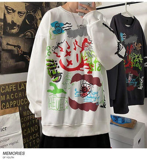 Planet Gates Hoodie Sweatshirt Mens Hip Hop Pullover Hoodies Streetwear Casual Fashion Clothes Colorblock Hoodie Cotton