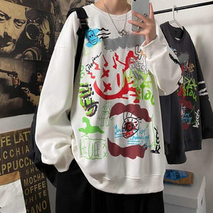 Planet Gates Hoodie Sweatshirt Mens Hip Hop Pullover Hoodies Streetwear Casual Fashion Clothes Colorblock Hoodie Cotton