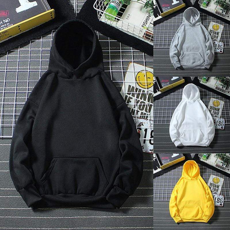 Planet Gates Hoodies Sweatshirts Fashion Solid Color Black Gray Yellow Hooded Hip Hop fleece Hoody Mens Brand Hoodie Streetwear