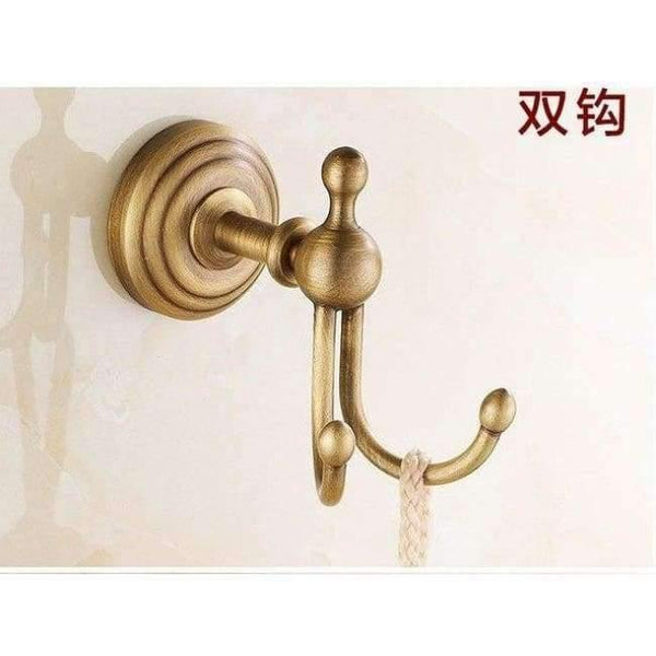Planet Gates hooks Bathroom Accessories Set Wall Mounted Products Brass Brushed Antique Bath Hardware Sets Wall Mounted Bronze Oiled Brush