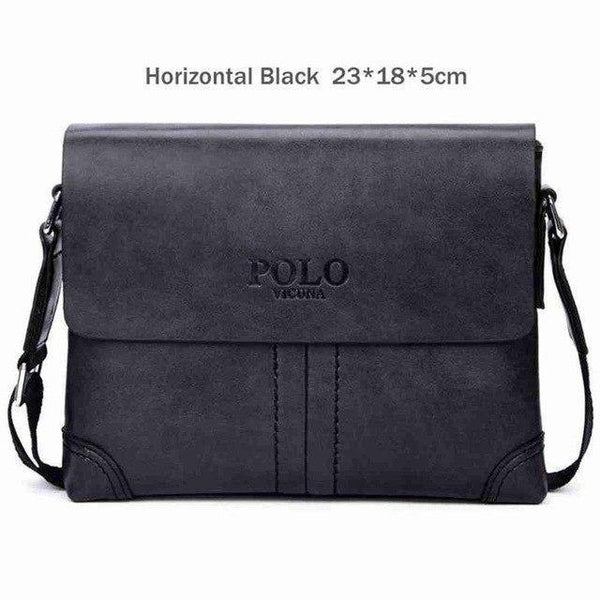 Planet Gates Horizontal Black / China Unique Thread Design Mens Frosted PU Leather Messenger Bag Small Leisure Mens Bag Promotional Men Shoulder Bag New