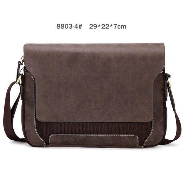 Planet Gates Horizontal / China Vintage Casual Patchwork Durable Oxford Man Bag With Leather Cover Fashion Mens Travel Bag Fashion Crossbody Bag Man