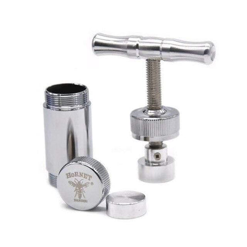 Hornet Metal Aluminum Presser Compressor Herb Grinder Tobacco Spice Crusher Smoking Accessories Dropshipping