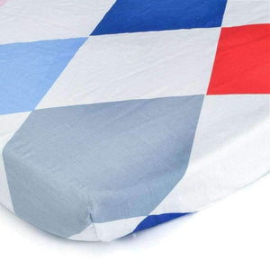 Planet Gates horse Baby Crib Fitted Sheet 100% Cotton Infant Bed Mattress Cover Baby Bedding Set Cartoon Toddler Girls Boys Bedding Size 130*70cm