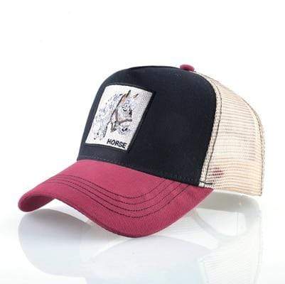 Planet Gates Horse RD2 Cotton Snapback caps for men Embroidery wolf Baseball Cap Women's Breathable Mesh Trucker Bone rooster Hip Hop hats