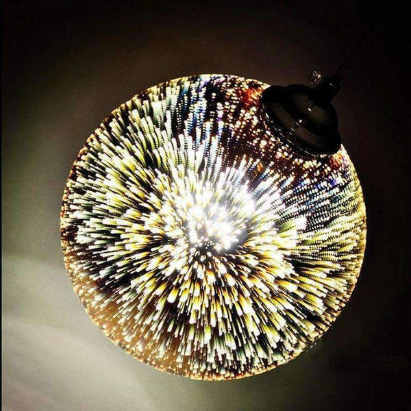 Planet Gates Horsten Novelty Glass Ball Pendant Lights Modern Suspended Luminaire Christmas Ball Design Lamp 3D Colorful Pendant Lighting