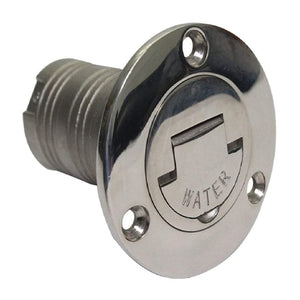 Planet Gates Hose Deck Fill Filler Keyless Cap for WATER 38mm Boat Filler 316 Stainless