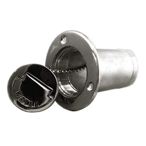 Planet Gates Hose Deck Fill Filler Keyless Cap for WATER 38mm Boat Filler 316 Stainless