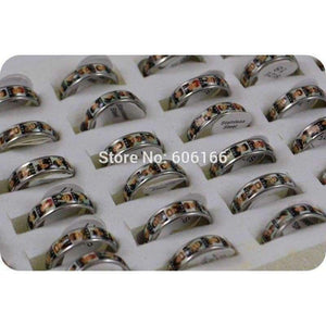 Planet Gates HOT 36x EXO Band member Korean S.M.Entertainment Company Stainless Steel Finger Ring Fashion Jewelry Wholesale
