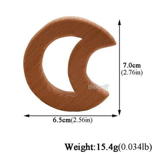 Planet Gates wood teether c Hot Baby Teether Wooden Animal Pacifier Pendant Leaves Beech Squirrel Rodent Baby Gym Accessories Tooth Pendant Nursing Toy Gift