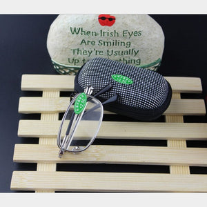 Planet Gates Hot Foldable Clear Men Women Reading Glasses Grid Case with Belt Clip Presbyopic +1.0+1.5+2.0+2.5+3.0+3.5 +4.0