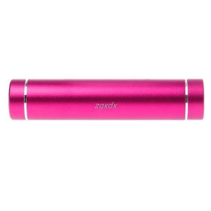 Planet Gates hot pink Aluminum 18650 Battery DIY Power Bank Box Case With LED Flashlight USB Charger For iPhone For Huawei Xiaomi Smart Phone Z07