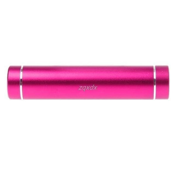 Planet Gates hot pink Aluminum 18650 Battery DIY Power Bank Box Case With LED Flashlight USB Charger For iPhone For Huawei Xiaomi Smart Phone Z07