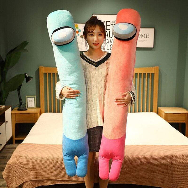Planet Gates Hot Sale 90/130cm Among Long Pillow Us Cushion Sleepng Pillow Animal Doll Kawaii Figure With Blanket  Christmas Gift For Kids