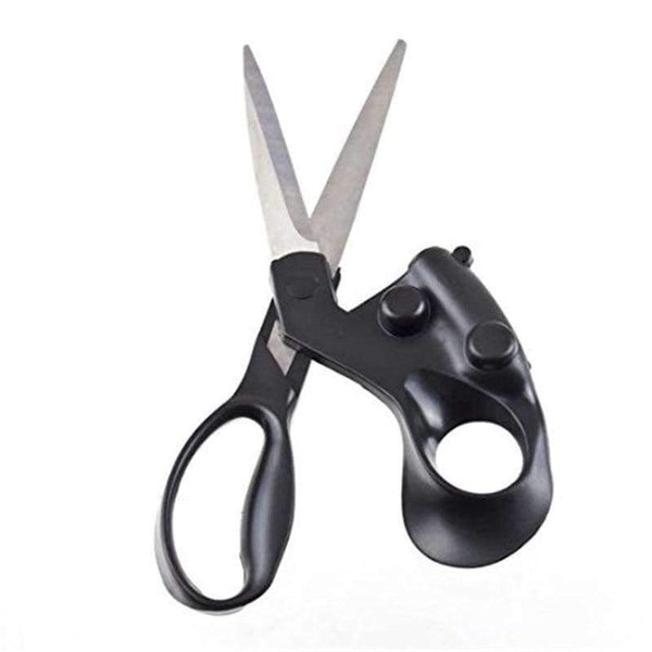Planet Gates Hot Sale Laser Sewing Scissors Gadget with Cuts Straight Fast Laser Guided Sewing and Fabric Crafts Scissors Tailor's Scissors