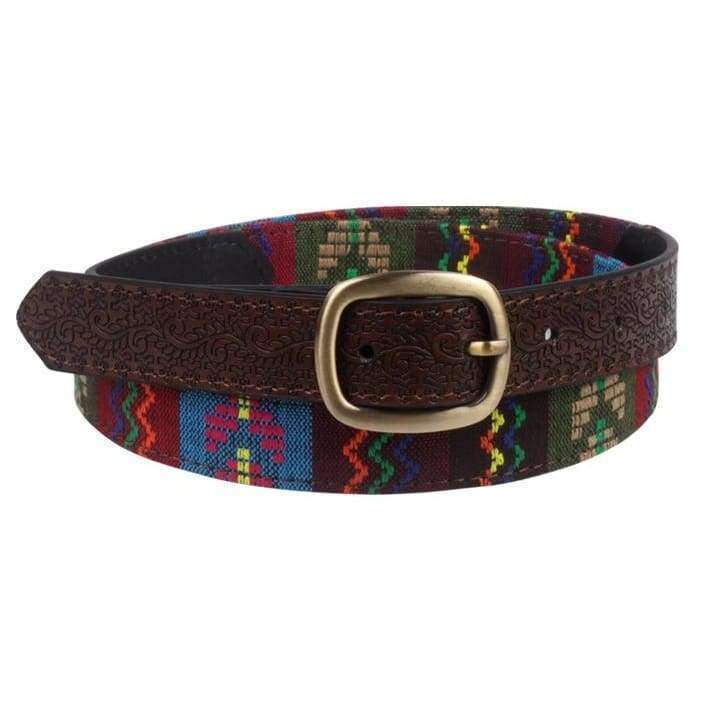 Planet Gates Hot Sale!New Fashion Ethnic Style Embroidery Embossed  Decorative Belt For Women's Jeans