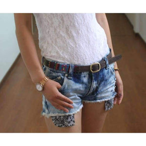 Planet Gates Hot Sale!New Fashion Ethnic Style Embroidery Embossed  Decorative Belt For Women's Jeans