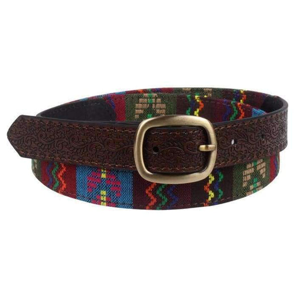 Planet Gates Hot Sale!New Fashion Ethnic Style Embroidery Embossed  Decorative Belt For Women's Jeans