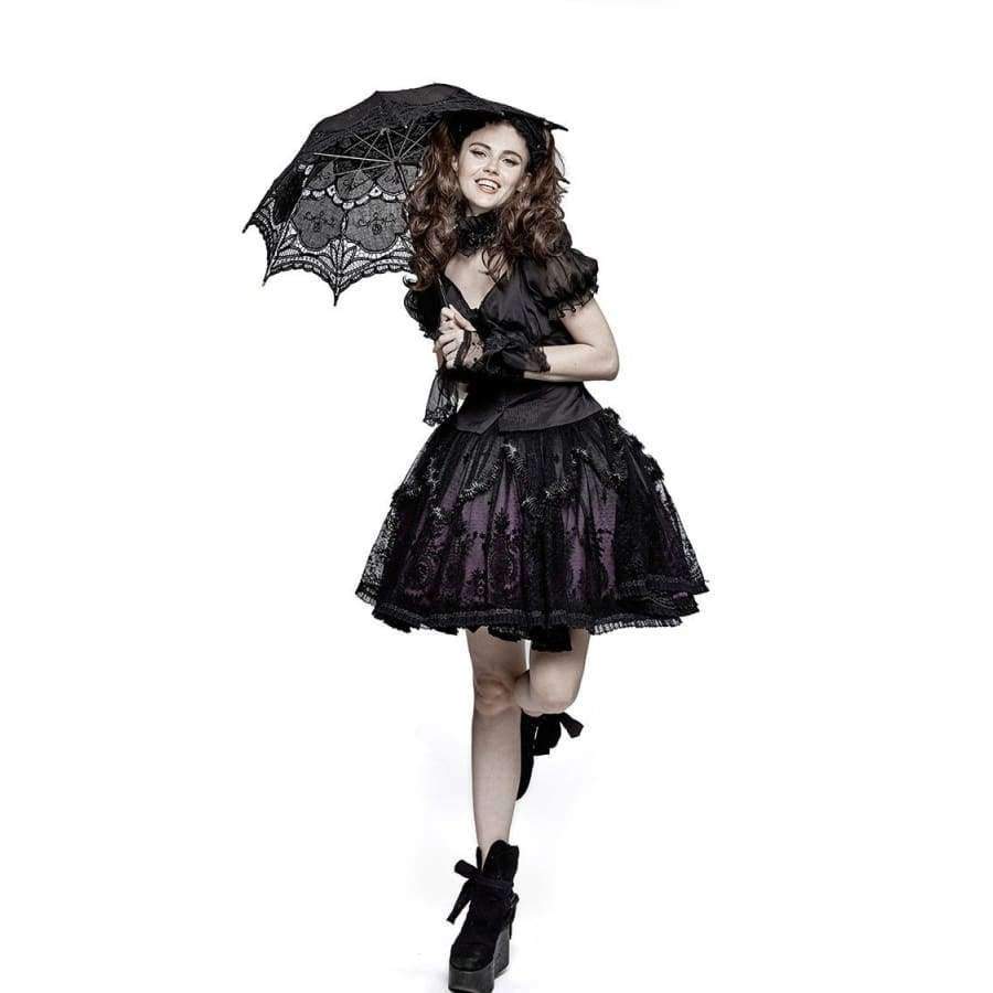 Planet Gates Hot Sale Punk Gothic Gloves For Women Fitness Fingerless Gloves Mittens Sexy Costumes Lolita Gloves Clothing Accessories