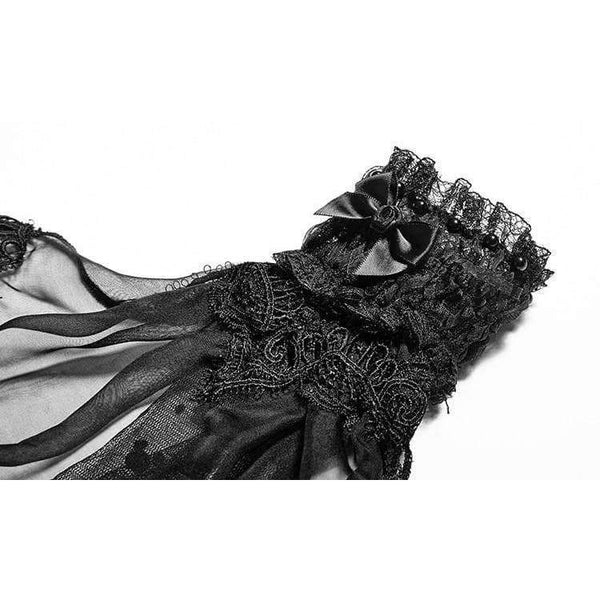 Planet Gates Hot Sale Punk Gothic Gloves For Women Fitness Fingerless Gloves Mittens Sexy Costumes Lolita Gloves Clothing Accessories