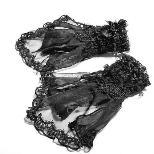 Planet Gates Hot Sale Punk Gothic Gloves For Women Fitness Fingerless Gloves Mittens Sexy Costumes Lolita Gloves Clothing Accessories