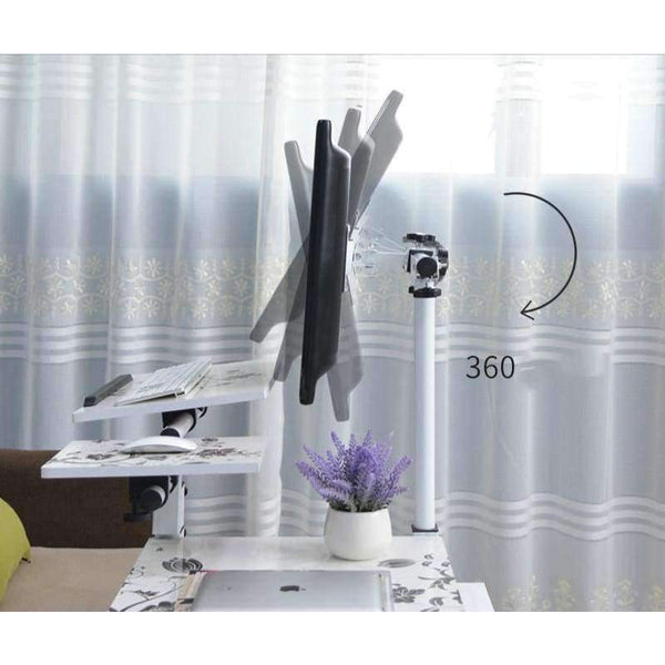 Planet Gates Hot selling fashion simple hanging bedside desk lazy PC desk household storage desk home office desk furniture