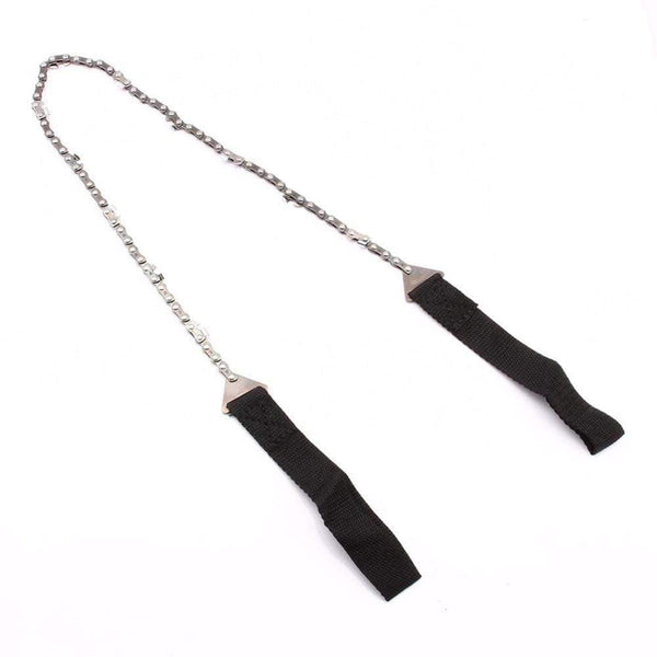 Planet Gates Household Gardening Hand Chainsaw with Nylon Bag Outdoor Survival Pocket Chain Saw Hand Chainsaw 65cm Camping Hiking