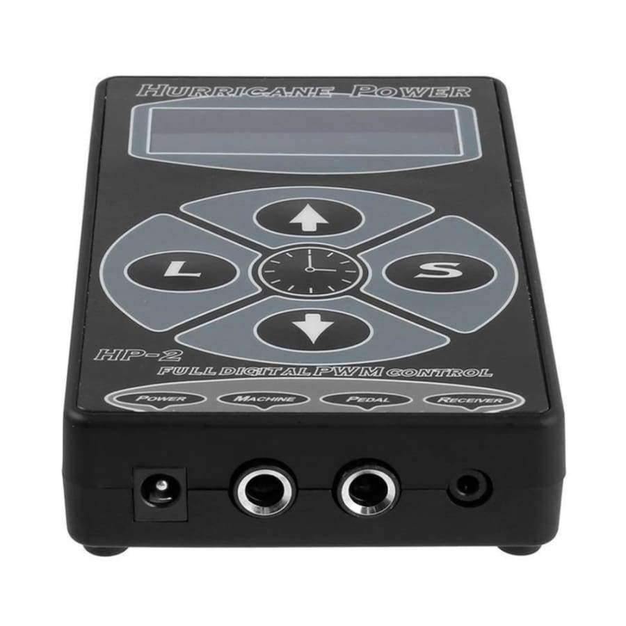 Planet Gates HP-2 Tattooing Power Supply Hurricane Professional Power Supply Digital Dual LCD Display Tattooing Power Supply Machines EU Plug