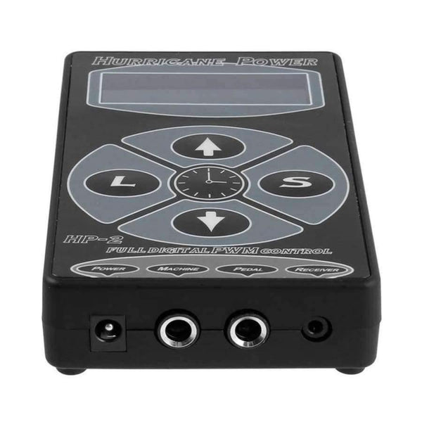 Planet Gates HP-2 Tattooing Power Supply Hurricane Professional Power Supply Digital Dual LCD Display Tattooing Power Supply Machines EU Plug