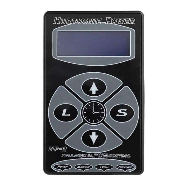 Planet Gates HP-2 Tattooing Power Supply Hurricane Professional Power Supply Digital Dual LCD Display Tattooing Power Supply Machines EU Plug