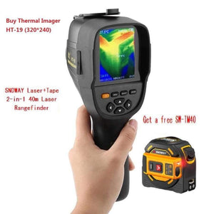 3.2Inch TFT Handheld Infrared Temperature Control Instrument Professional Infrared Thermal Imager Thermal Camera HT-19