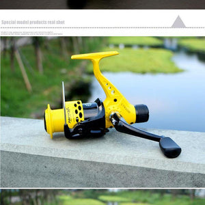 Planet Gates huang se / 12 / 2000 Series Fishing Reel 12BB Spinning wheel left/right interchangeable arm spinning reel pesca peche 2000-7000 series fishing reels CTR